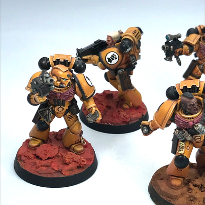 Imperial Fists Marine Squad Horus Heresy - Painted - Warhammer 30K 40K C1577