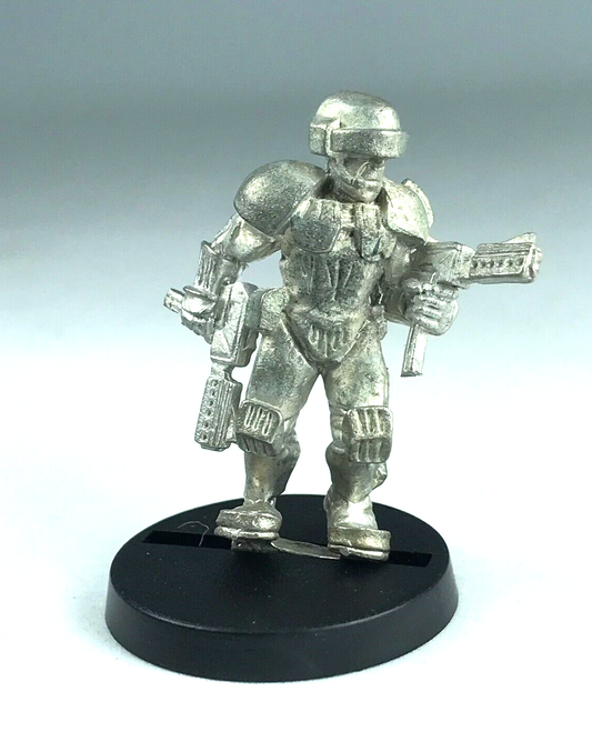 Classic Metal Harlequin Miniatures Space Cyber Soldier - Kevin White X1076