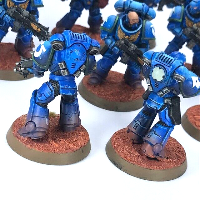 Primaris Intercessors Ultramarines Space Marines - Painted Warhammer 40K C4105