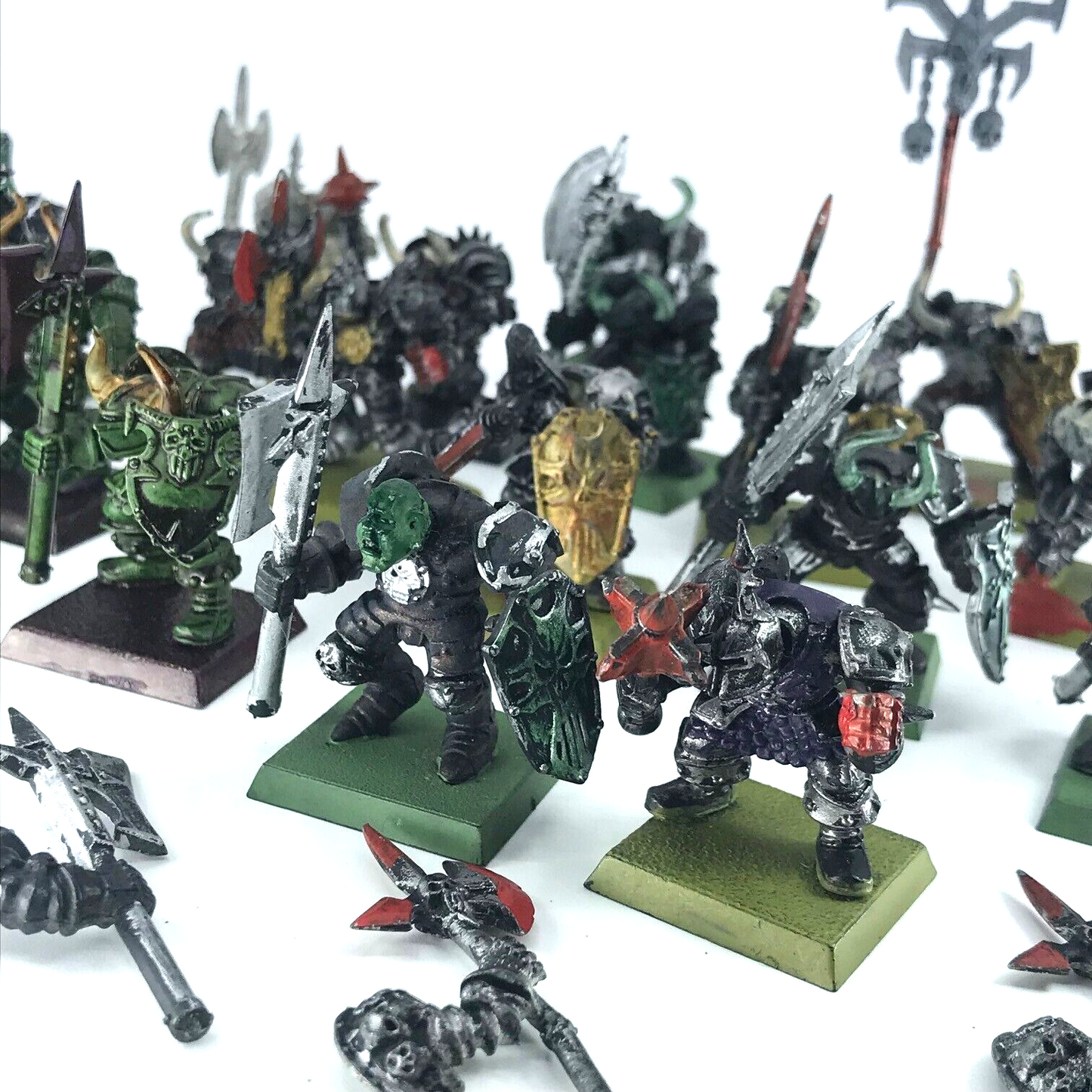 Chaos Armoured Warriors Regiment - Incomplete - Warhammer Fantasy Classic C4088