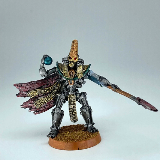 Necron Lord Necrons 1st Edition - Painted - Warhammer 40K Metal C4869