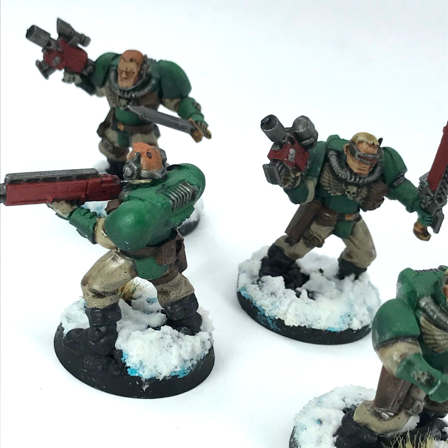 Dark Angels Scout Infantry Squad Space Marines - Warhammer 40K Painted C1963