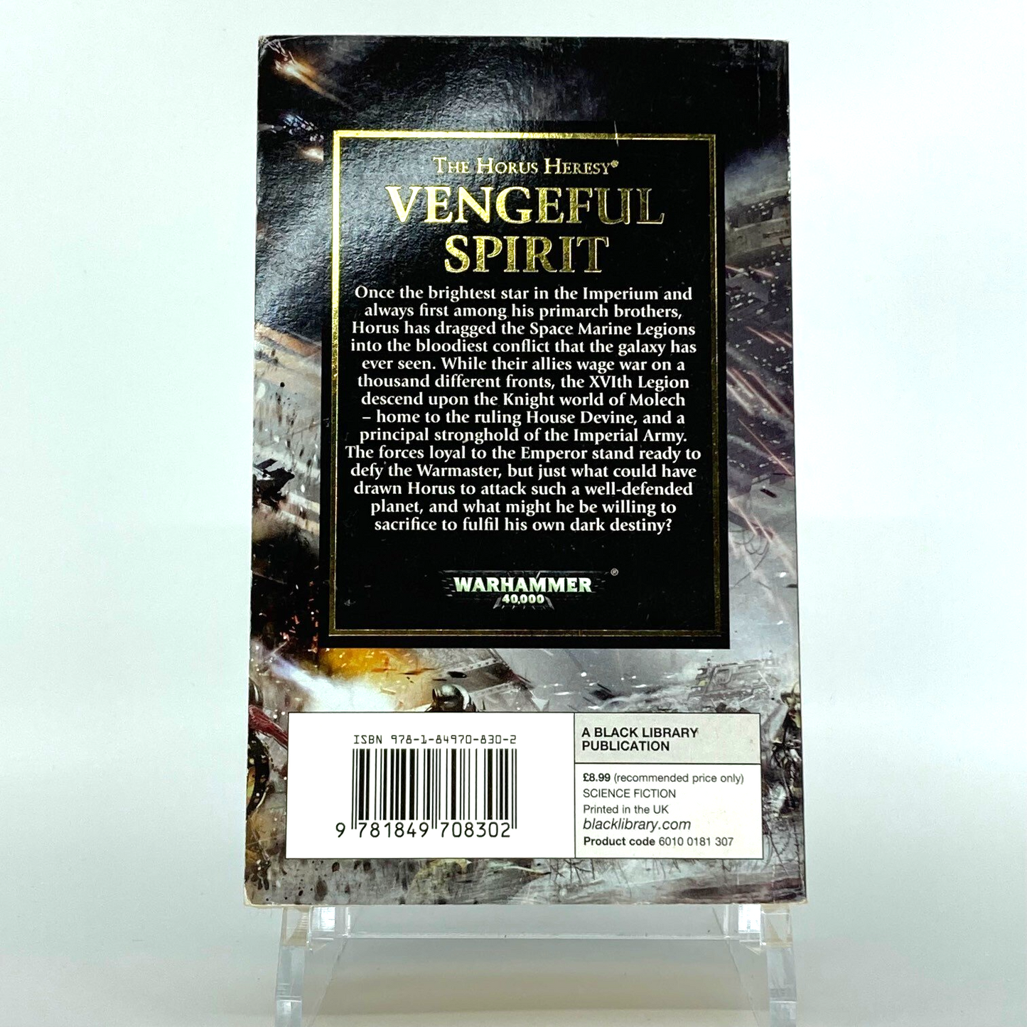 The Vengeful Spirit 2014 - Graham McNeill Black Library Horus Heresy M700
