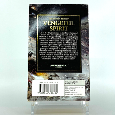 The Vengeful Spirit 2014 - Graham McNeill Black Library Horus Heresy M700