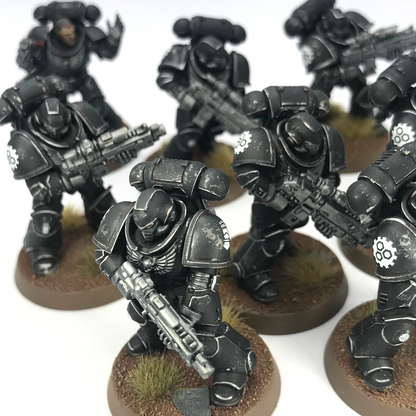 Primaris Intercessors Iron Hands Space Marines - Painted - Warhammer 40K C2827