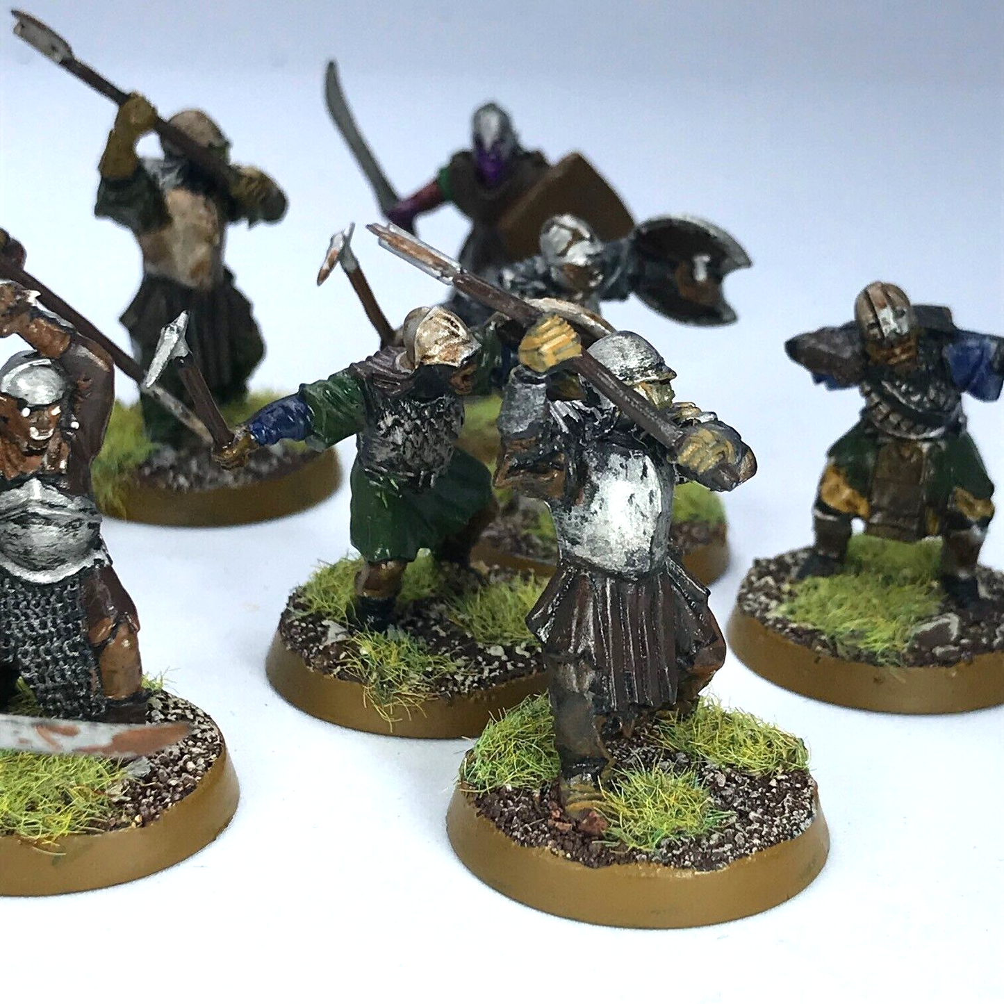 Mordor Orc Warriors - Painted - LOTR / Warhammer / Lord of the Rings C1914