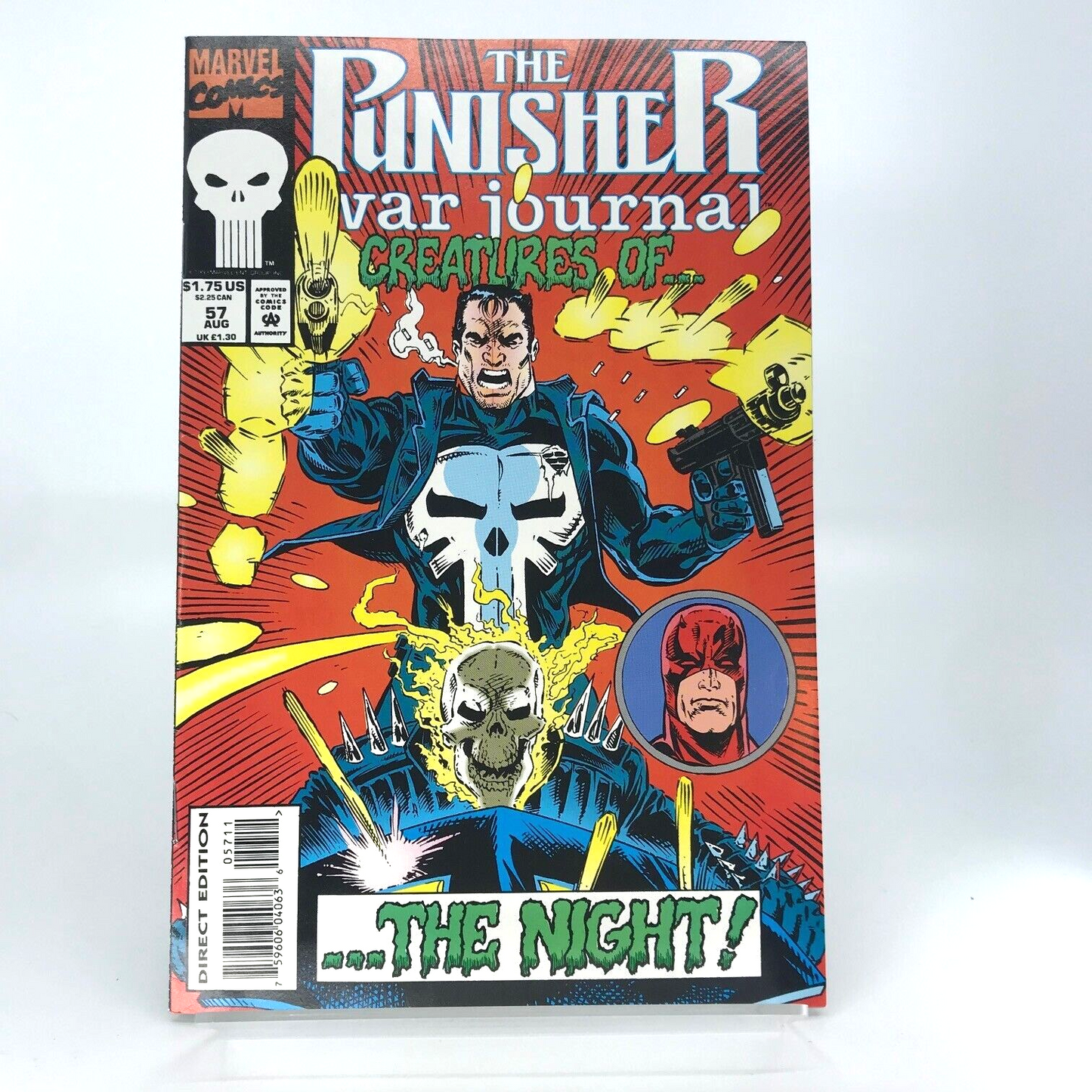 The Punisher War Journal Issue 57 Original Vintage Comic - Marvel Comics D83