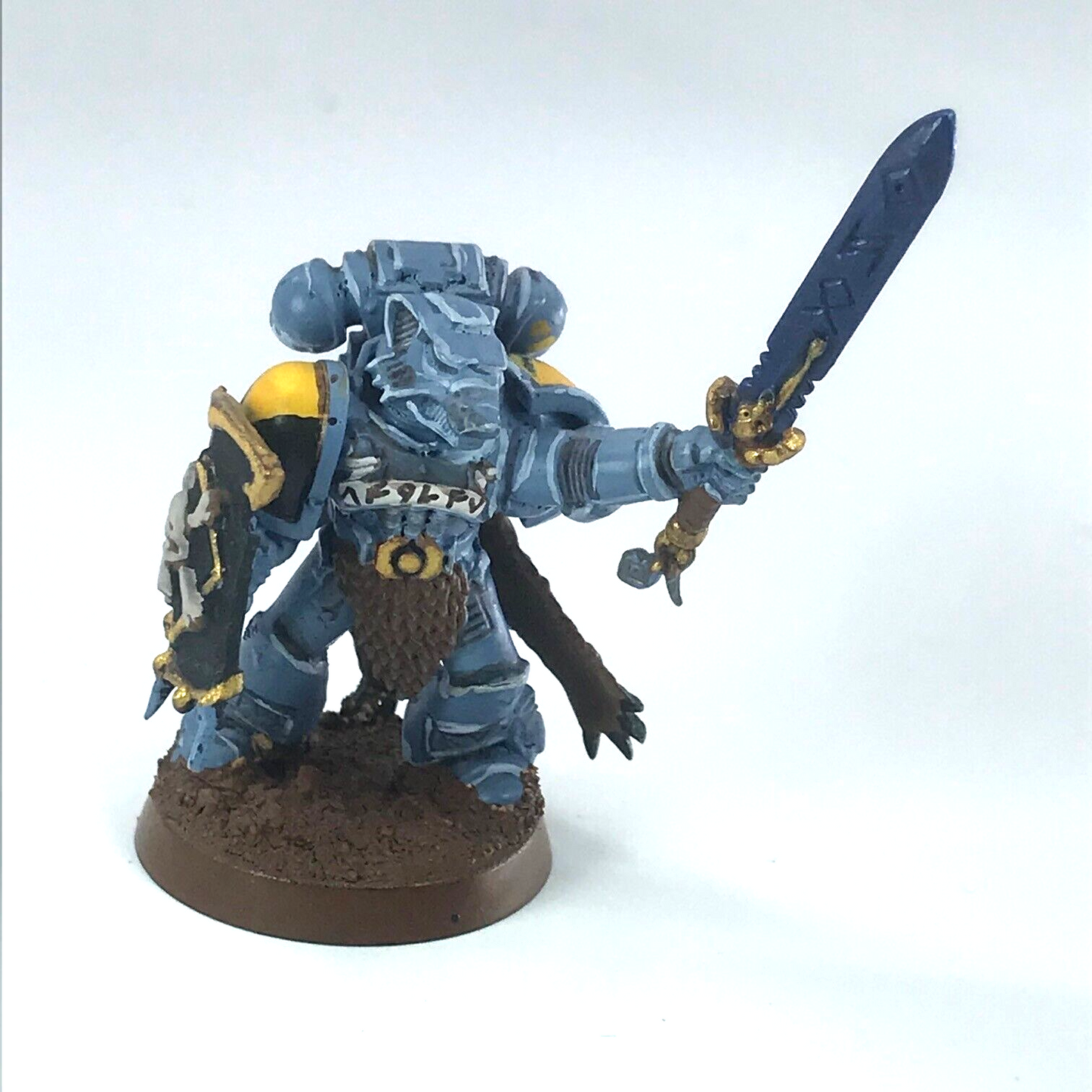 Space Wolves Lieutenant Space Marines - Warhammer 40K Games Workshop X3474