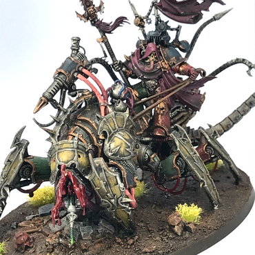 Vex Machinator Arch-Lord Discordant Chaos Space Marines Painted - Warhammer 40K