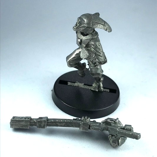 Metal Tau T'au Empire Pathfinder Scout with Rail Gun - Warhammer 40K X11563