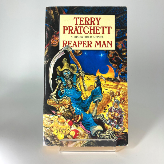 Reaper Man - Discworld Terry Pratchett 1991 -  Corgi 2nd Printing M1770