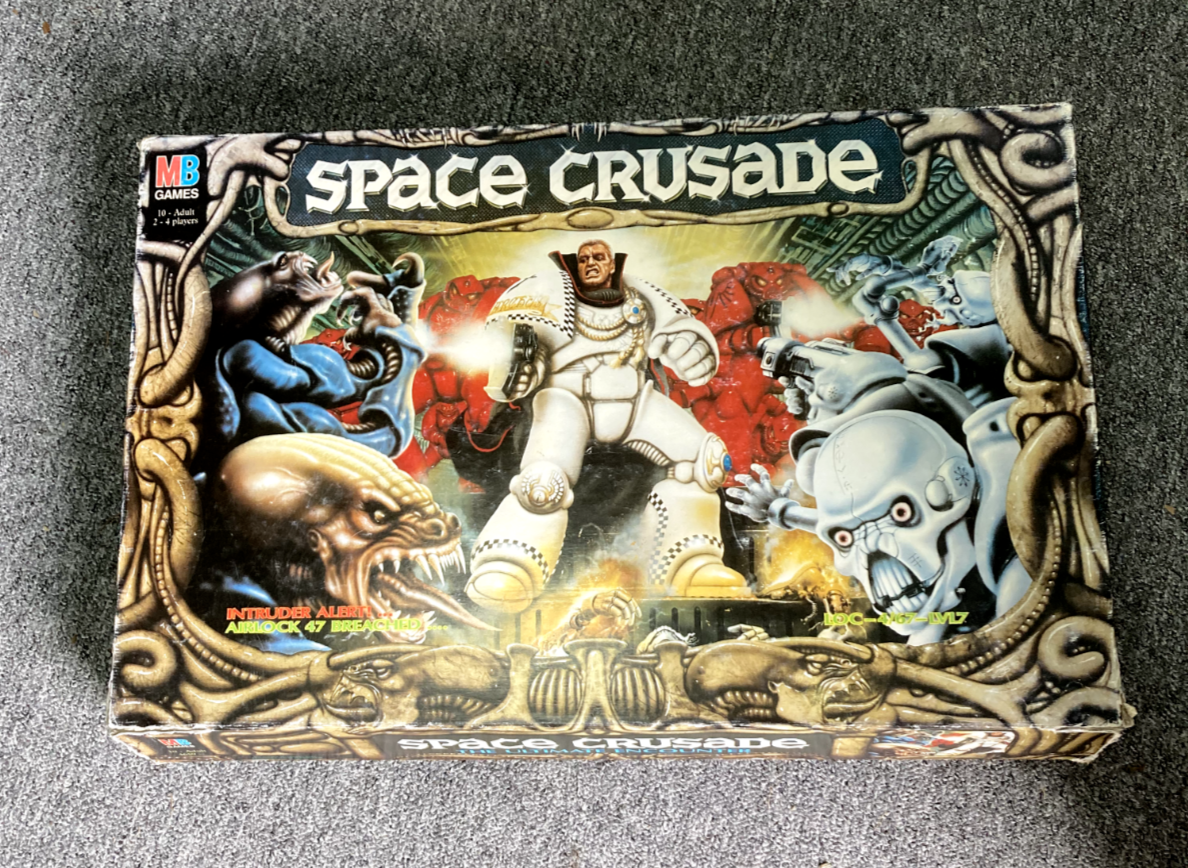 Space Crusade Set - Unsure if Complete - Box in Poor Condition Games Workshop