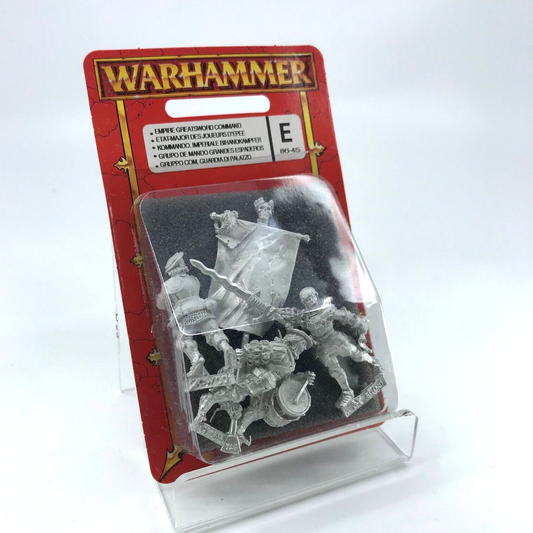 The Empire Greatsword Command Freepeople Sigmar Blister Warhammer Fantasy C3256