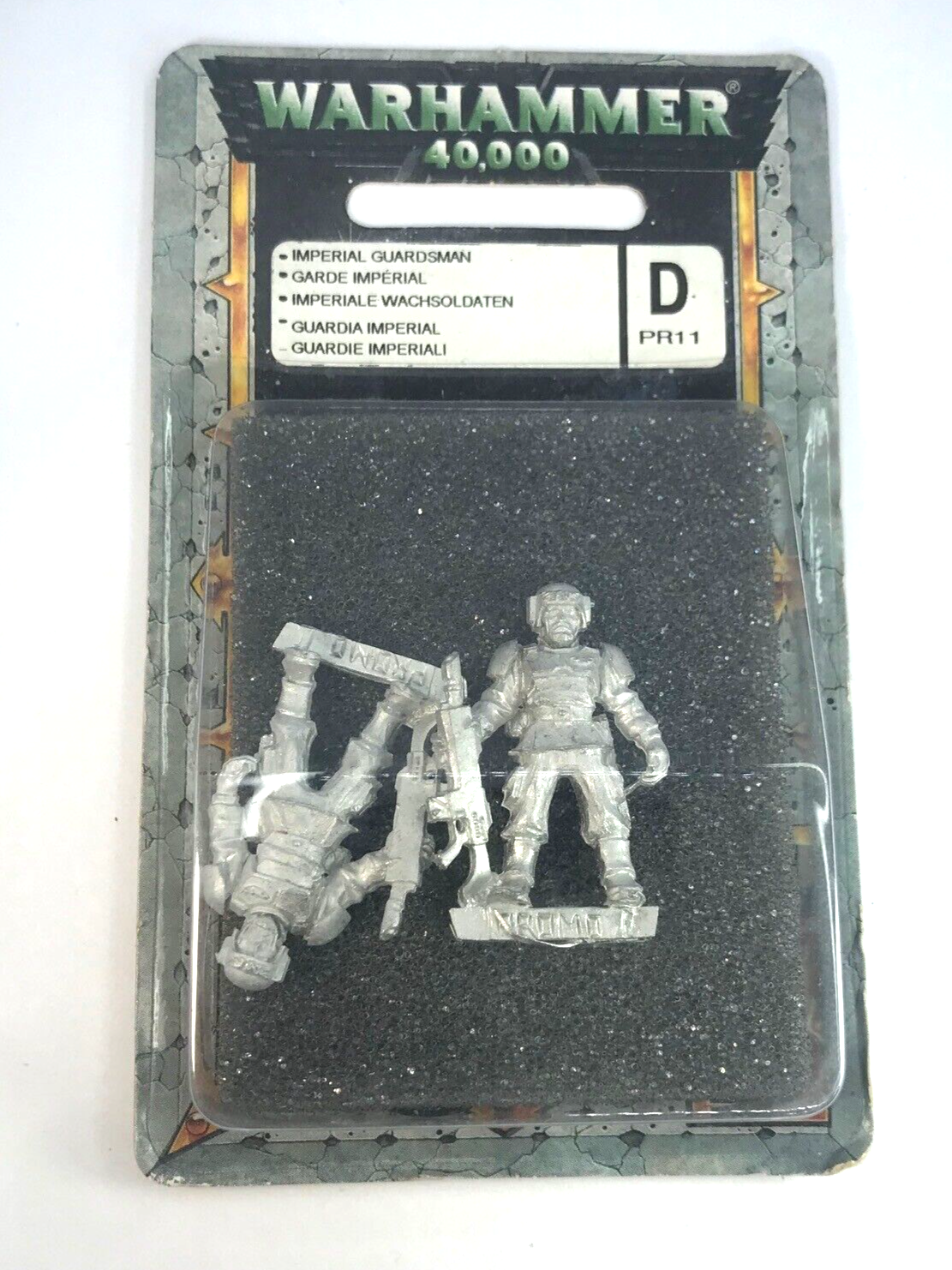 Classic Imperial Guard Guardsmen Special Edition Blister Warhammer 40K C3541