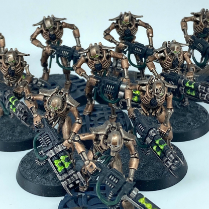 Necron Warriors Squadron - Necrons - Painted Warhammer 40K Games Workshop C2529
