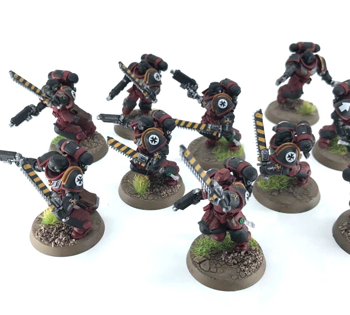 Black Templars Assault Intercessors Squad - Space Marines Warhammer 40K C2636