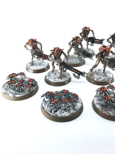 Necron Warriors Squadron - Warhammer 40K Games Workshop Painted C4999