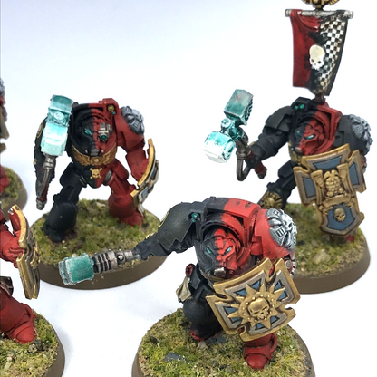 Blood Angels Terminator Squad Space Marines - Painted - Warhammer 40K C3519
