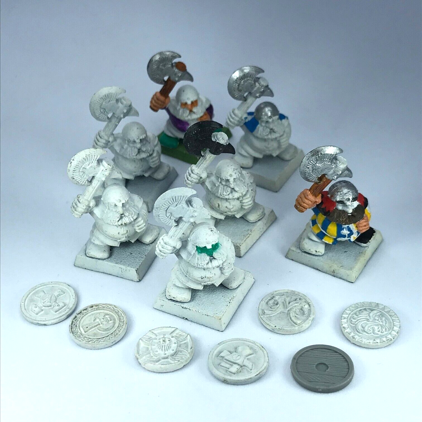 Classic Dwarf Warriors Quest Talisman - Warhammer Games Workshop X12275