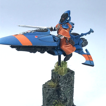 Eldar Warlock Skyrunner Aeldari - Painted - Warhammer 40K C2373