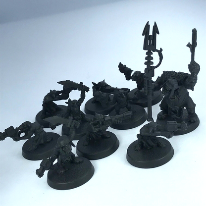 Classic Space Ork Gretchin Mob - Undercoated - Warhammer 40K C3630