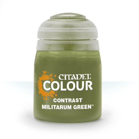 Militarum Green - Citadel Contrast 18ml Games Workshop Citadel Paint