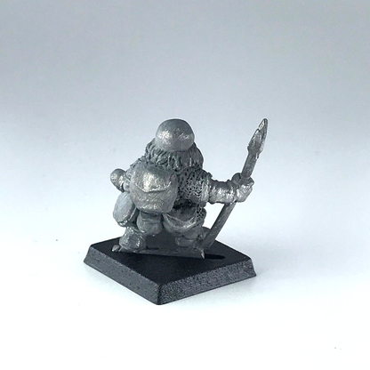 Dwarf Fighter with Spear - Citadel Warhammer Fantasy Classic Metal X9186