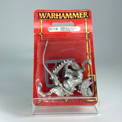 Cold One Knight - Dark Elves - Blister - Warhammer Fantasy Classic Metal C4675