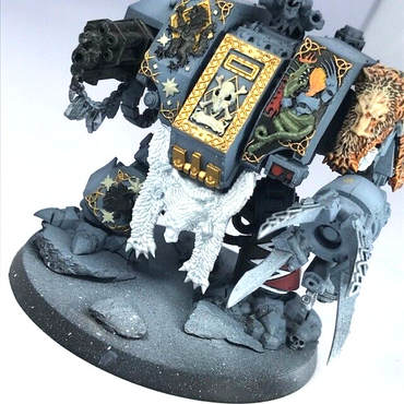 Space Wolves Space Marine Dreadnought - Part Painted - Warhammer 40K