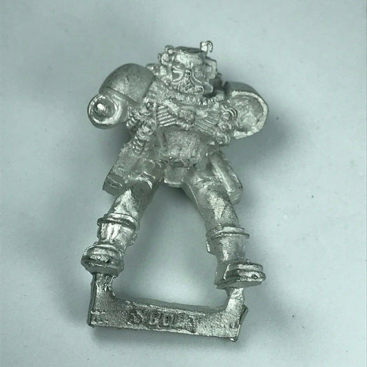 Metal Scout Attack Bike Rider Space Marine - Warhammer 40K X6724