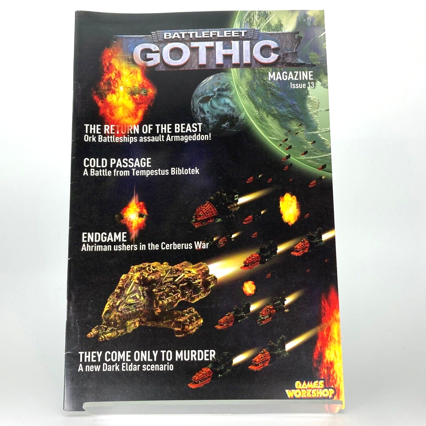 The Official Battlefleet Gothic Magazine Issue 13 Warhammer Games Workshop D295