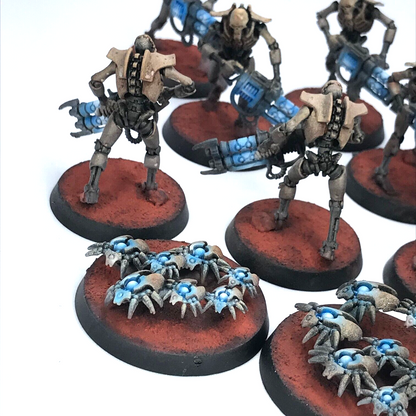 Necron Warriors Squadron - Warhammer 40K Games Workshop Painted C4092