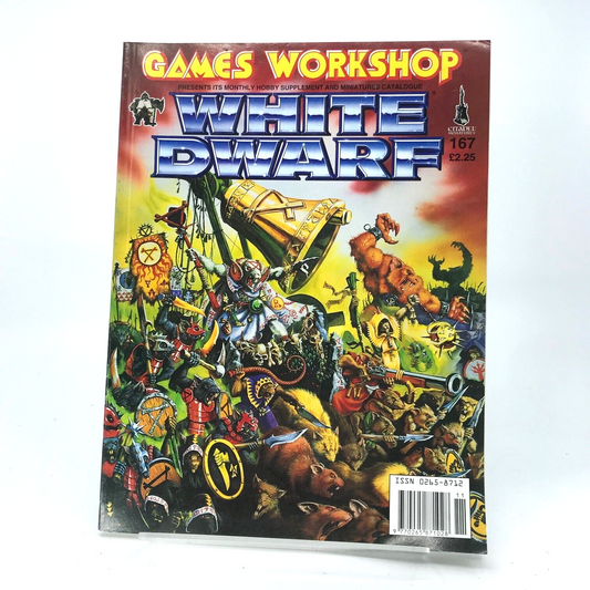 White Dwarf 167 Magazine - Games Workshop Warhammer Fantasy 40,000 40K M578