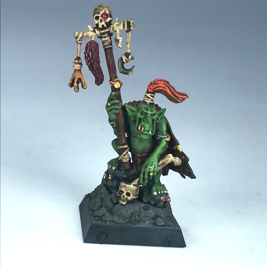 Classic Goblin Shaman Orcs & Goblins Painted Plastic - Warhammer Fantasy X11224