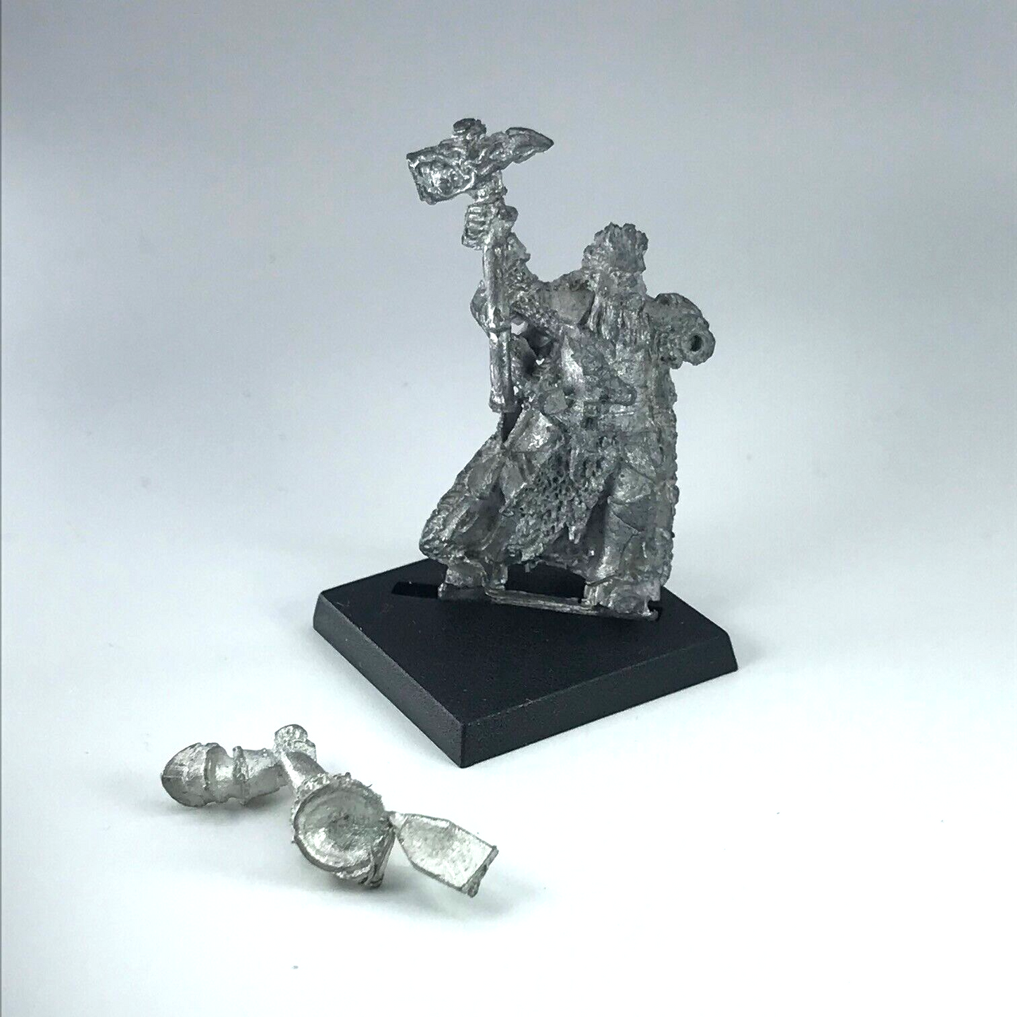 The Empire White Wolf Teutogen Guard Musician - Warhammer Fantasy Metal X2481