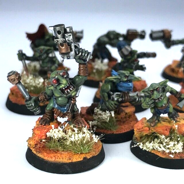 Gretchin Squad Space Orks - Painted - Warhammer 40K C3145