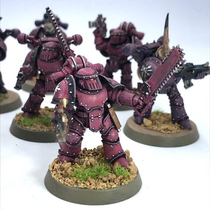 Emperors Children Chaos Space Tactical Squad - Painted - Warhammer 40K C409