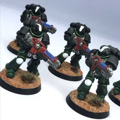 Salamanders Primaris Hellblasters Space Marines - Warhammer 40K Painted C4683