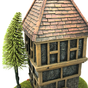 Village Scenery Building - Painted - Ideal for Warhammer Fantasy / Age of Sigmar