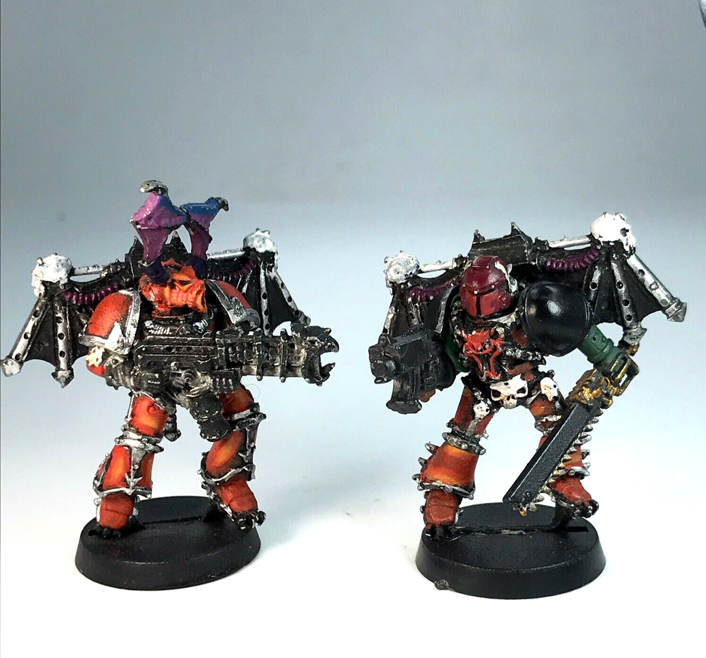 Night Lord Raptors Chaos Space Marine Warhammer 40K Classic Metal Painted X5526