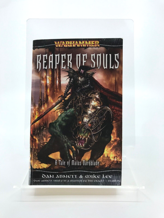 Reaper of Souls Warhammer Malus Darkblade Book Abnett & Lee Games Workshop M539