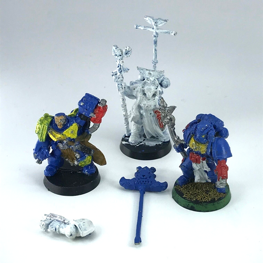 Space Marines Marneus Calgar / Librarian Classic Lot Warhammer 40K Metal X5224