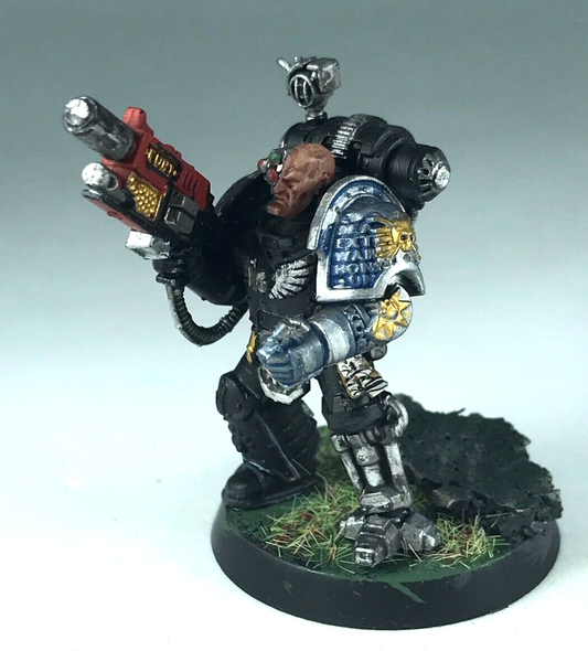 Space Marine Deathwatch Commander Marine - Painted - Warhammer 40K X1532