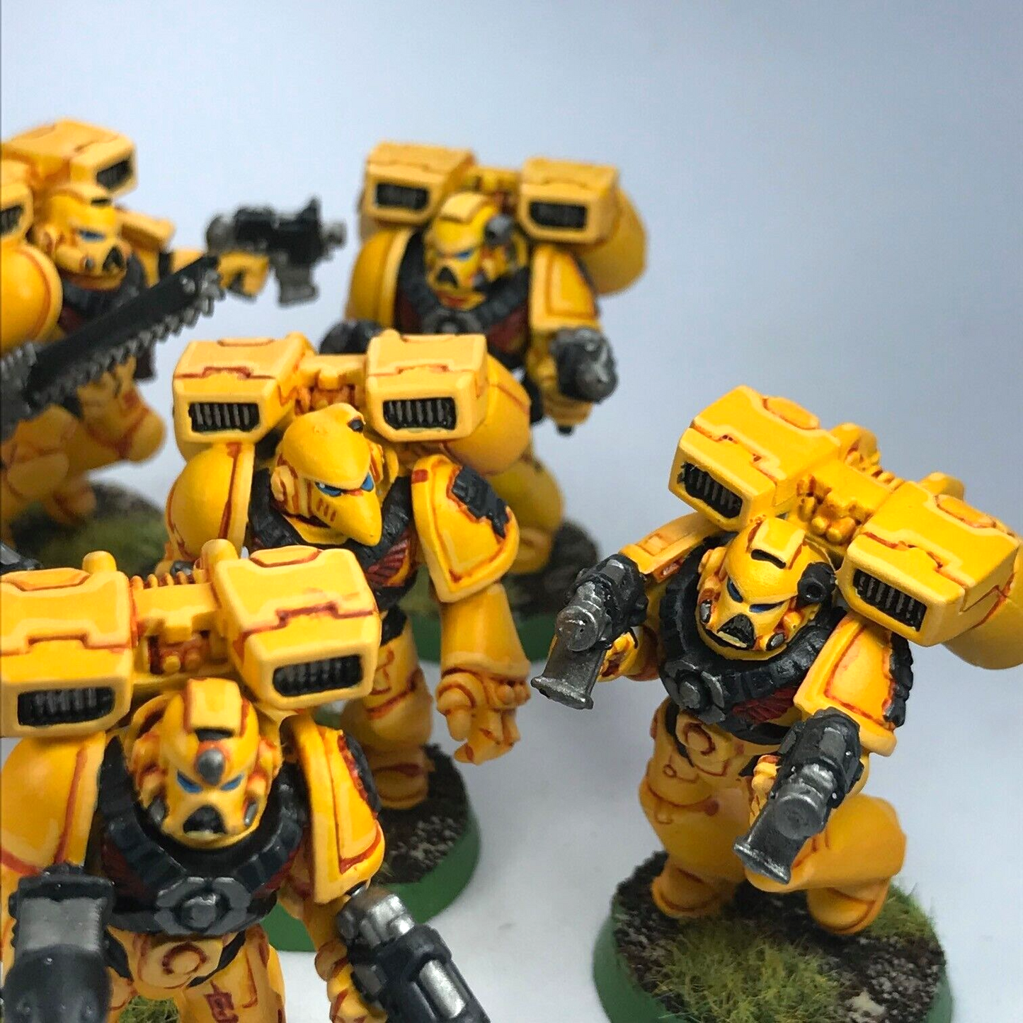 Classic Imperial Fist Assault Space Marine Squad - Warhammer 40K C3432