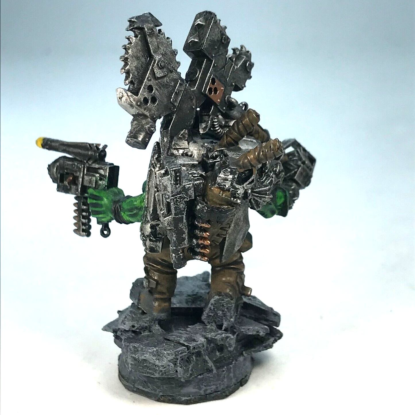 Custom Space Ork Character Nob - Painted - Warhammer 40K C2390