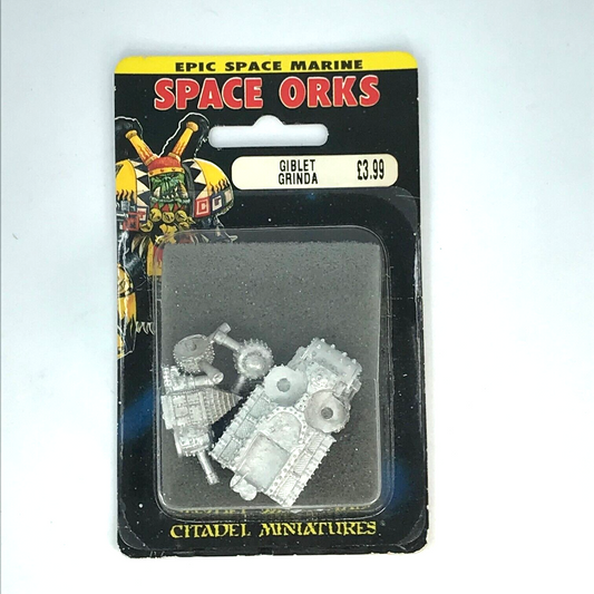 Epic Space Ork Giblet Grinda Blister OOP - Epic Armageddon Warhammer  C93