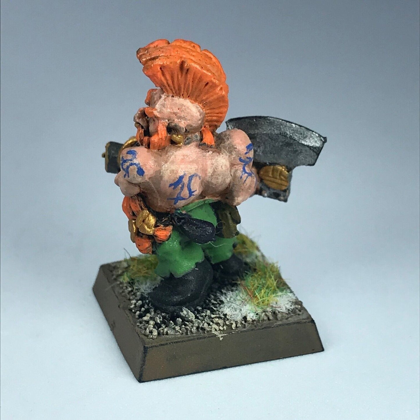 Metal Classic Dwarf Troll Slayer Warrior - Painted - Warhammer Fantasy X10446