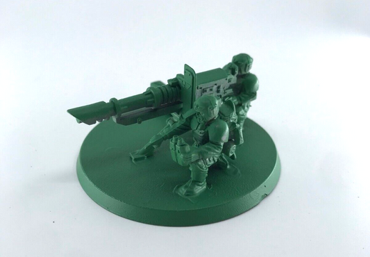 Cadian Lascannon Team Imperial Guard - Painted - Warhammer 40K C2526