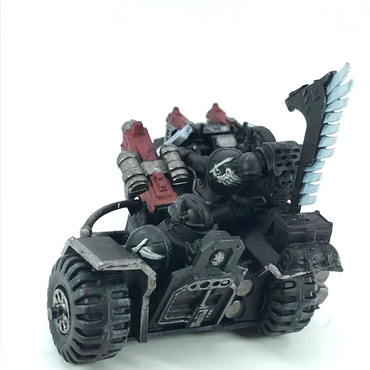 Dark Angels Ravenwing Assault Bike Space Marines - Warhammer 40K Painted C4138