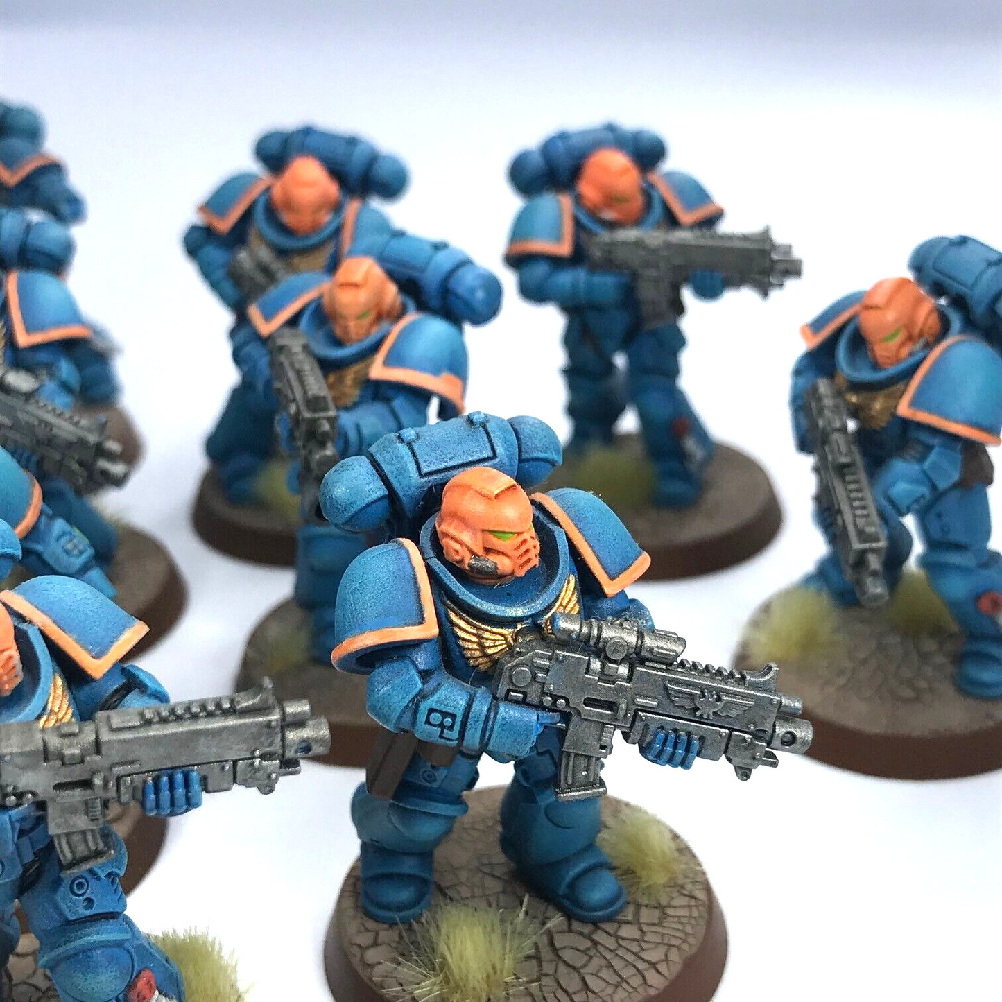 Space Marine Primaris Intercessors Squad - Painted - Warhammer 40K C59